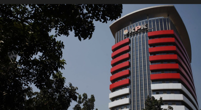 Gedung Komisi Pemberantasan Korupsi (KPK) di Jakarta 