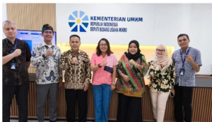 Dekranasda Mimika Gandeng Kementerian UMKM Kembangkan Usaha Mikro