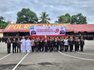 Kapolda Papua Tengah Ajak Polri Terus Berbenah dan Dukung Pembangunan Daerah