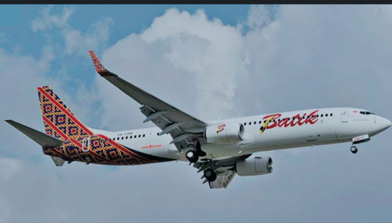 Maskapai Batik Air Bakal Buka Rute Penerbangan ke Papua Tengah. foto ; batikair