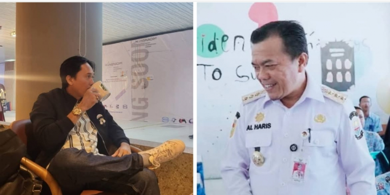 Firmansyah,SH.MH dan Gubernur Jambi Al-Haris 