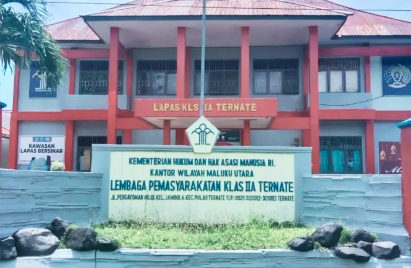 Lembaga Kemasyarakatan Kelas II A Ternate. 