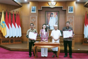 Pemprov Maluku Utara dan Bali Teken MoU Perkuat Tiga Sektor Strategis