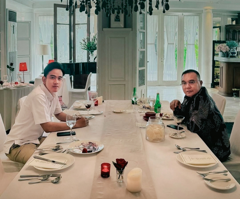 Wapres Gibran Makan Siang Bersama Sufmi Dasco 