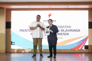 Erick Thohir Resmi Gantikan Dito Ariotedjo sebagai Menpora