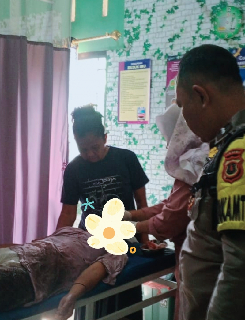 Korban Saat Mendapat Perawatan Intensif di RSUD Raden Mattaher Jambi. foto : istimewa 