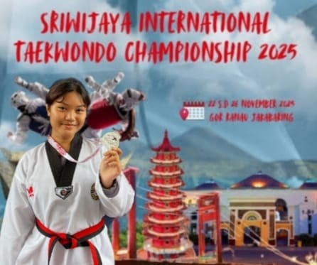 Atlet Taekwondo Jambi Ambil Bagian di Kejuaraan Internasional Palembang 2025