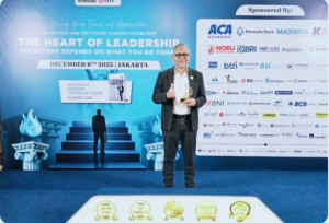 Bank Jambi Kian Dikenal, Khairul Suhairi Sabet Penghargaan Top 100 CEO
