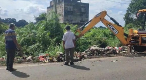 Gabungan Trantib Kecamatan dan DLH Kota Jambi Tindak Cepat Keluhan Sampah di Telanaipura