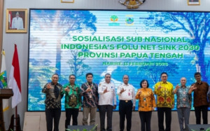 Pemprov Papua Tengah Dukung Target Indonesia’s FOLU Net Sink 2030