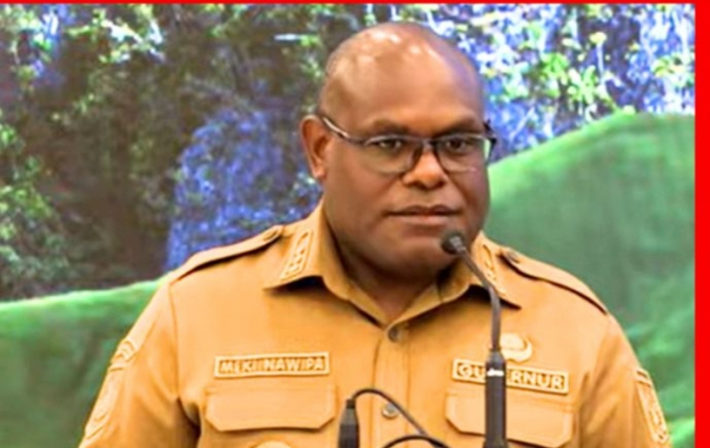 Gubernur Papua Tengah Meki Nawipa 