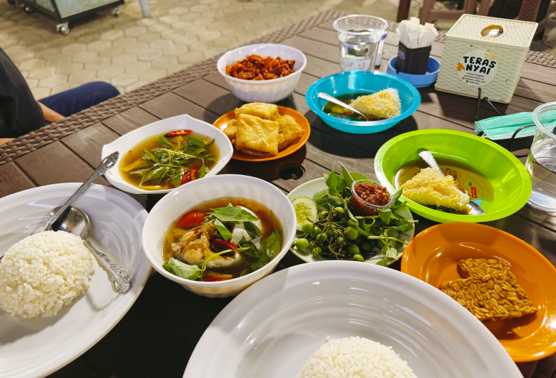 Salah Satu Menu Yang Disajikan Teras Nyai