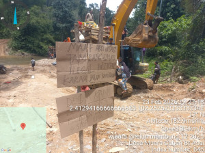 Dugaan Beking APH di Balik PETI Batang Asai: Warga Blokade Jalan, Nyaris Bentrok dengan Pemilik Tambang