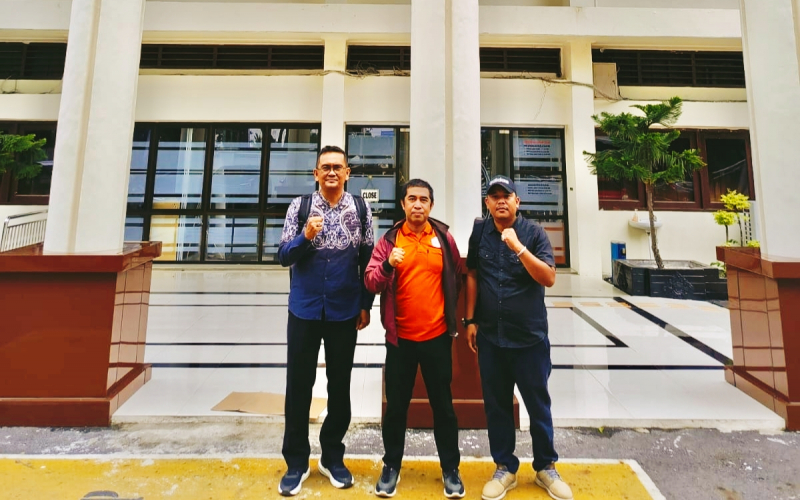 Kuasa Hukum dari LBH Siginjai Usai Menghadiri Sidang 