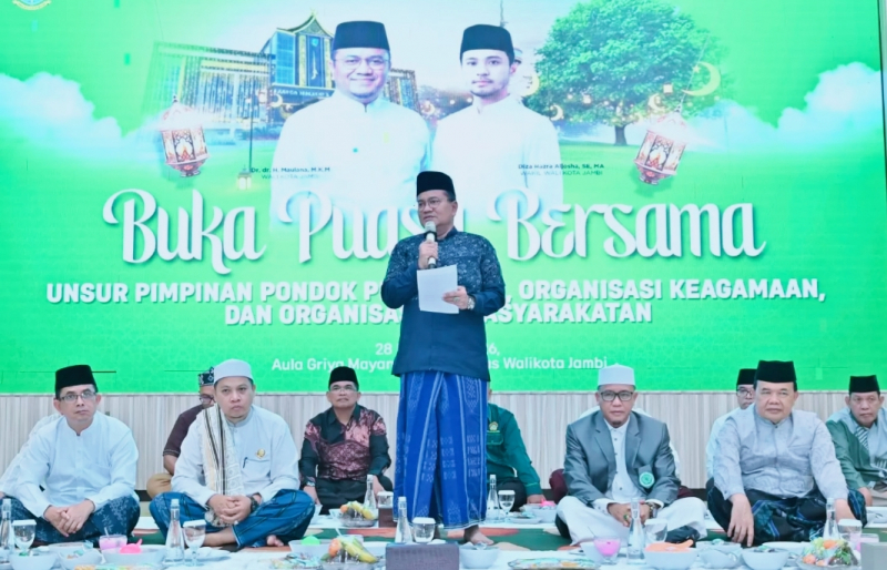 Wali Kota Jambi Gelar Buka Bersama Organisasi Masyarakat.