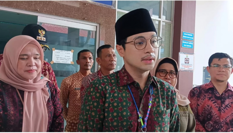 Wawako Jambi Diza Aljosha usai membesuk Cia, Balita 3 tahun yang menderita leukimia