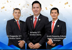 Arianto Resmi Dilantik sebagai Dirut Perumda Tirta Mayang, Wali Kota Jambi Tekankan Peningkatan Layanan Air