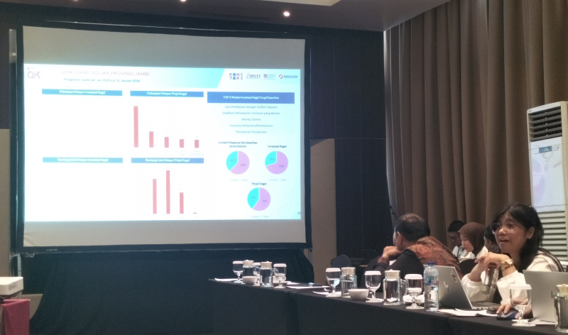 Paparan dari OJK Provinsi Jambi 