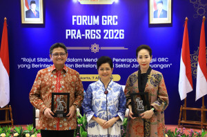 OJK Dorong Kolaborasi Penguatan GRC Hadapi Risiko Global dan Digital