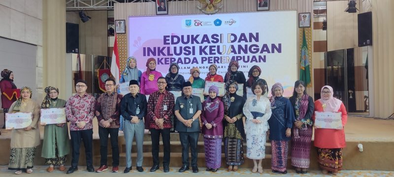 FJPI bersama dengan OJK dan Pemkot Jambi  elar kegiatan edukasi dan inklusi keuangan bagi perempuan dalam rangka memperingati Hari Kartini di Aula Griya Mayang, Rumah Dinas Wali Kota Jambi, Senin (20/4/2026).