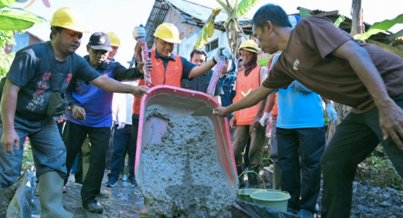NEWS.COM,KOTAJAMBI- Program Kampung Bahagia tahap I tahun 2026 resmi diluncurkan di RT 10, Kelurahan Kasang Jaya, Kecamatan Jambi Timur, Minggu (26/4/2026).