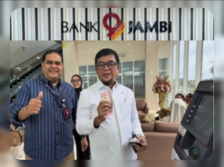 Dirut Operasional Bank Jambi, Zulfikar dan Ivan Wirata