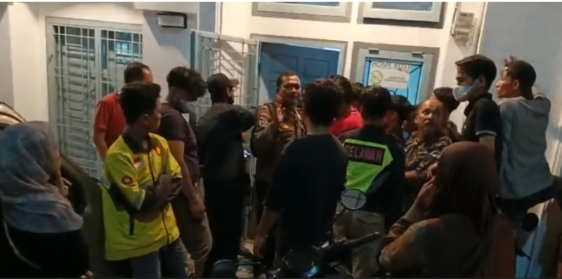 Lokasi Pengerebekan oknum dosen UIN Jambi 