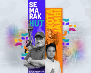 HUT ke-80 Pemkot Jambi Dimeriahkan 30 Event, Warga Bisa Menikmati Gratis