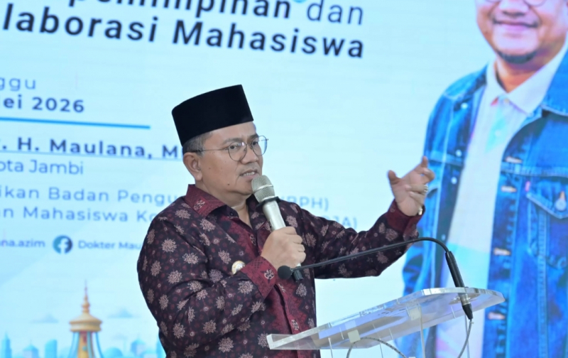 Wako Maulana Lantik Pengurus GEMAKOJA 2026