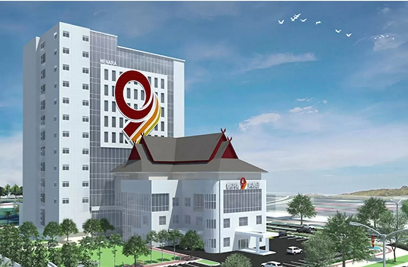 Gedung Mahligai 9 Bank Jambi 