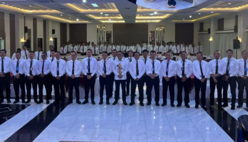 Rapat Kerja Teknis (Rakernis) Fungsi Intelijen dan Keamanan (Intelkam) Polda Jambi dan jajaran, Kamis (18/6/2026), di Aula Balai Bhayangkara Siginjai Polda Jambi.