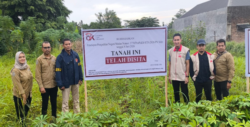 OJK Sita PT Bank Pembiayaan Rakyat Syariah (BPRS) GP di Kota Medan, Sumatera Utara.
