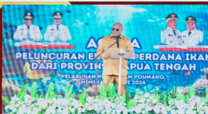 Ekspor Perdana dari Mimika, Langkah Awal Transformasi Ekonomi Maritim Papua Tengah