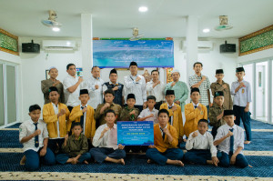Pelindo Regional 2 Jambi Tebar Kepedulian, 25 Anak Yatim Terima Santunan