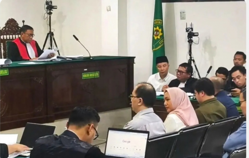Sidang Perkara Operasi Tangkap Tangan (OTT) Komisi Pemberantasan Korupsi (KPK) di Pengadilan Tipikor Bengkulu, Kamis (27/8/2026).
