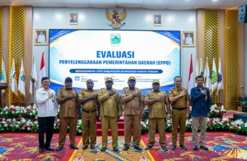 Pemerintah Provinsi Papua Tengah menggelar Evaluasi Penyelenggaraan Pemerintahan Daerah (EPPD) 