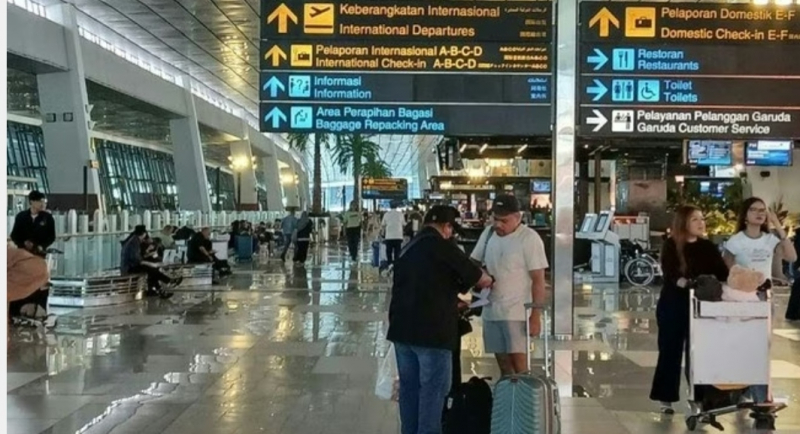 Foto ilustrasi: Suasana Bandara Soekarno-Hatta 