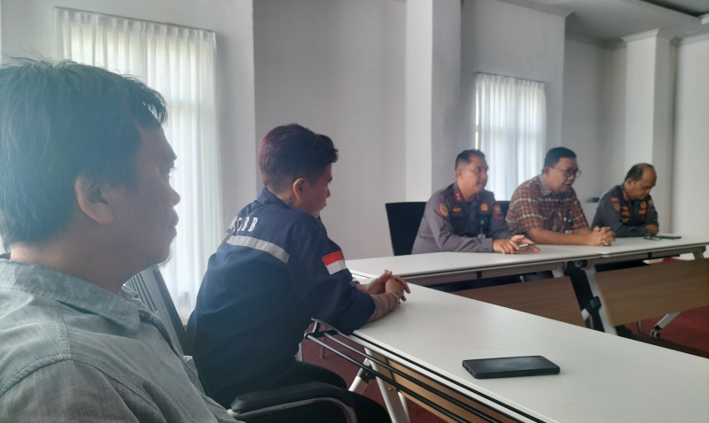 Aksi MPLLBB di Dinas Perhubungan Provinsi Jambi, Kamis (10/9/2026)