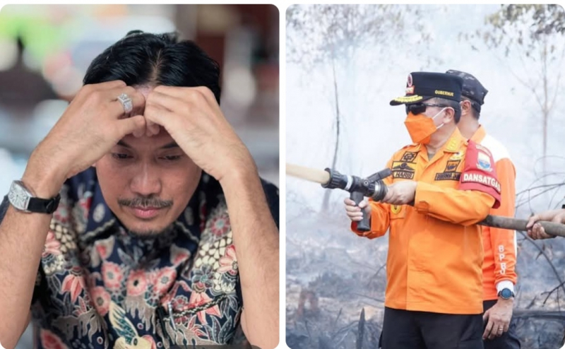 Ketua YLBH Firman Keadilan, Firmansyah, S.H., M.H dan Gubernur Jambi Al Haris 